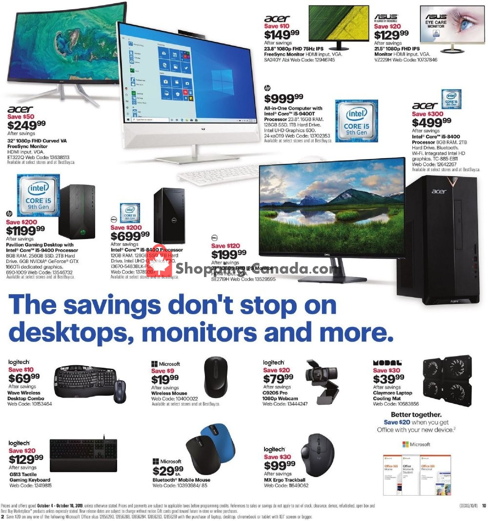 Best Buy flyer from Friday October 4, 2019 to Thursday October 10, 2019 - page 25