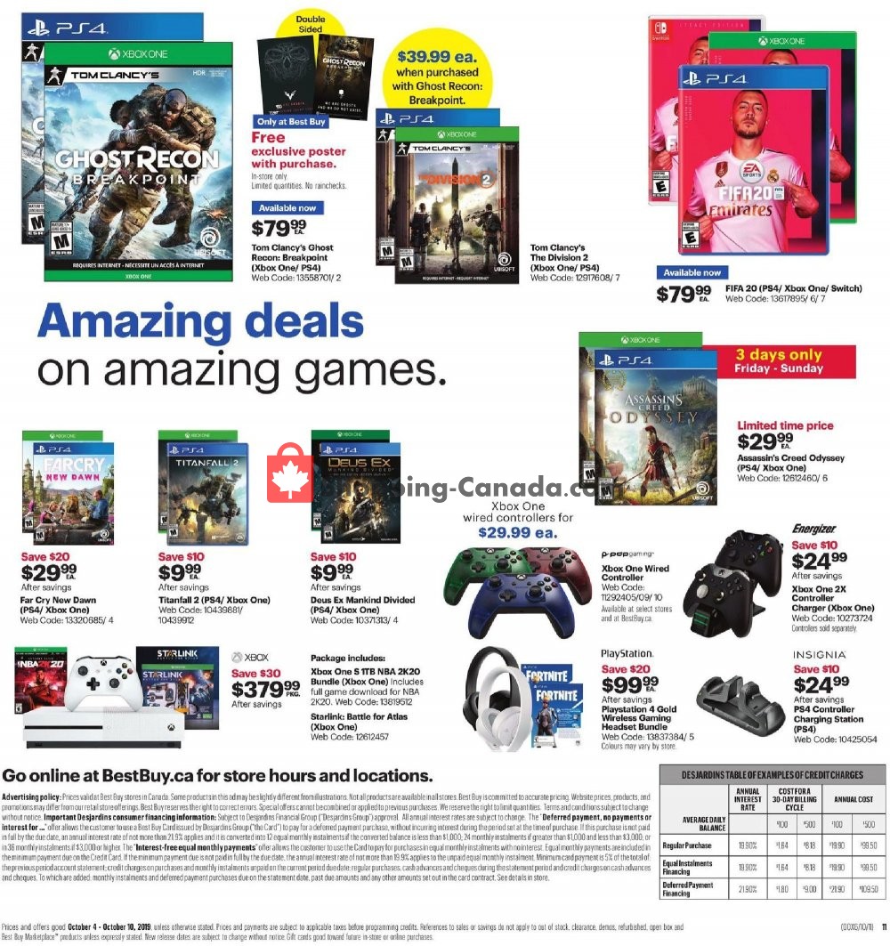 Best Buy flyer from Friday October 4, 2019 to Thursday October 10, 2019 - page 27