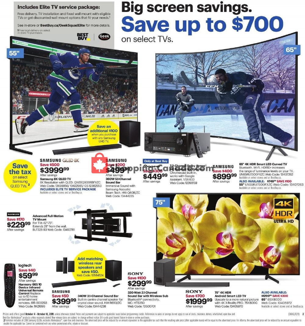 Best Buy flyer from Friday October 4, 2019 to Thursday October 10, 2019 - page 4
