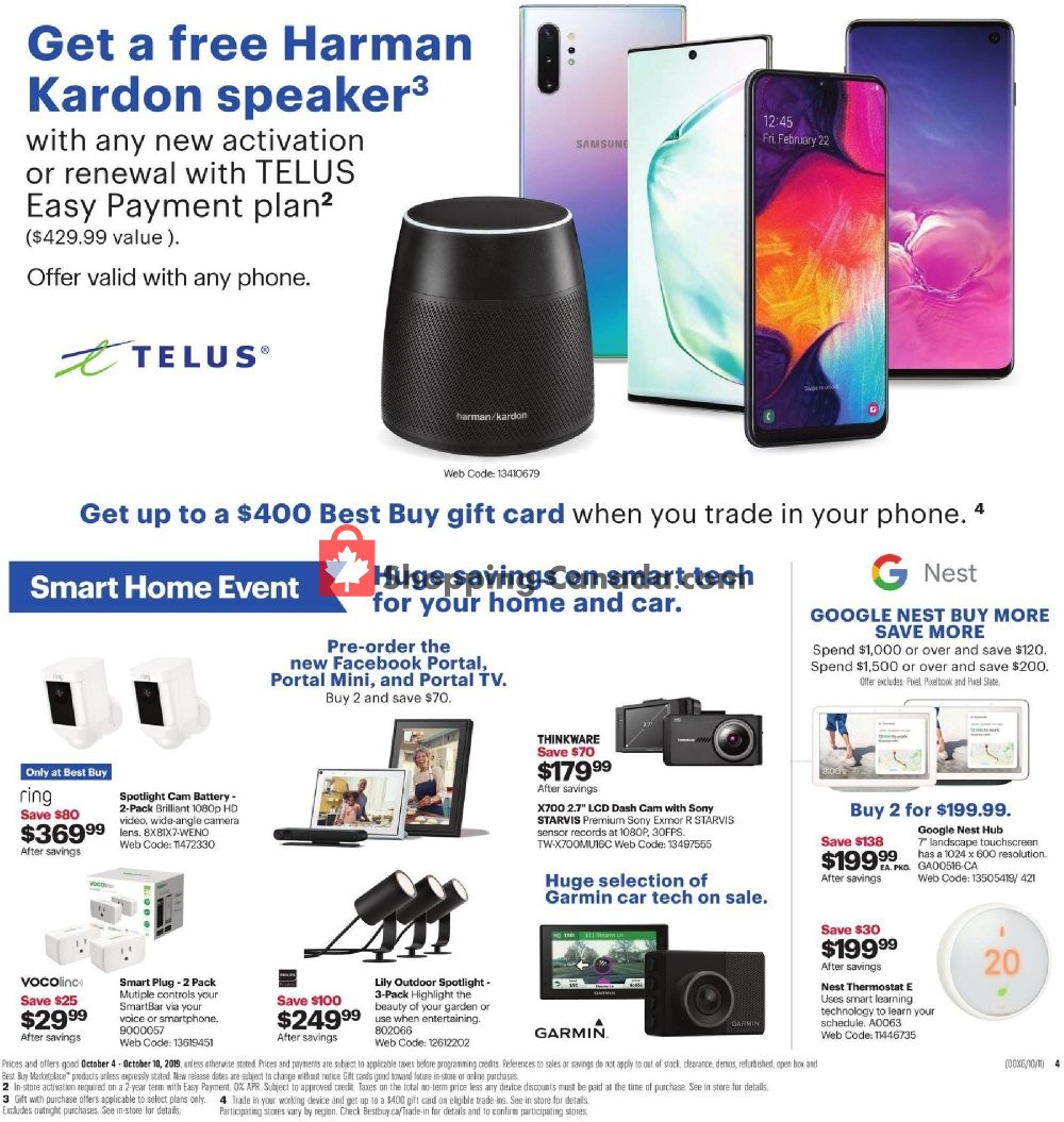 Best Buy flyer from Friday October 4, 2019 to Thursday October 10, 2019 - page 9
