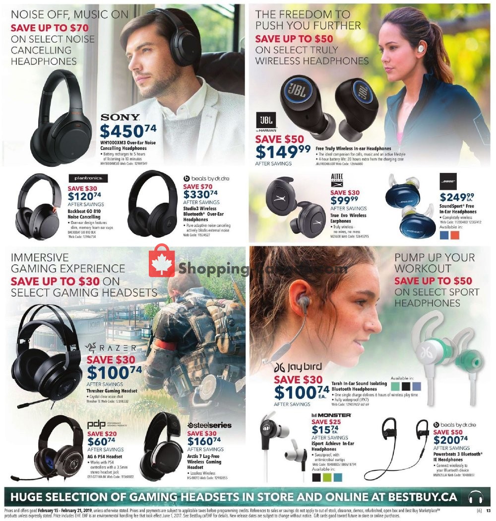 Best Buy flyer from Friday February 15, 2019 to Thursday February 21, 2019 - page 16