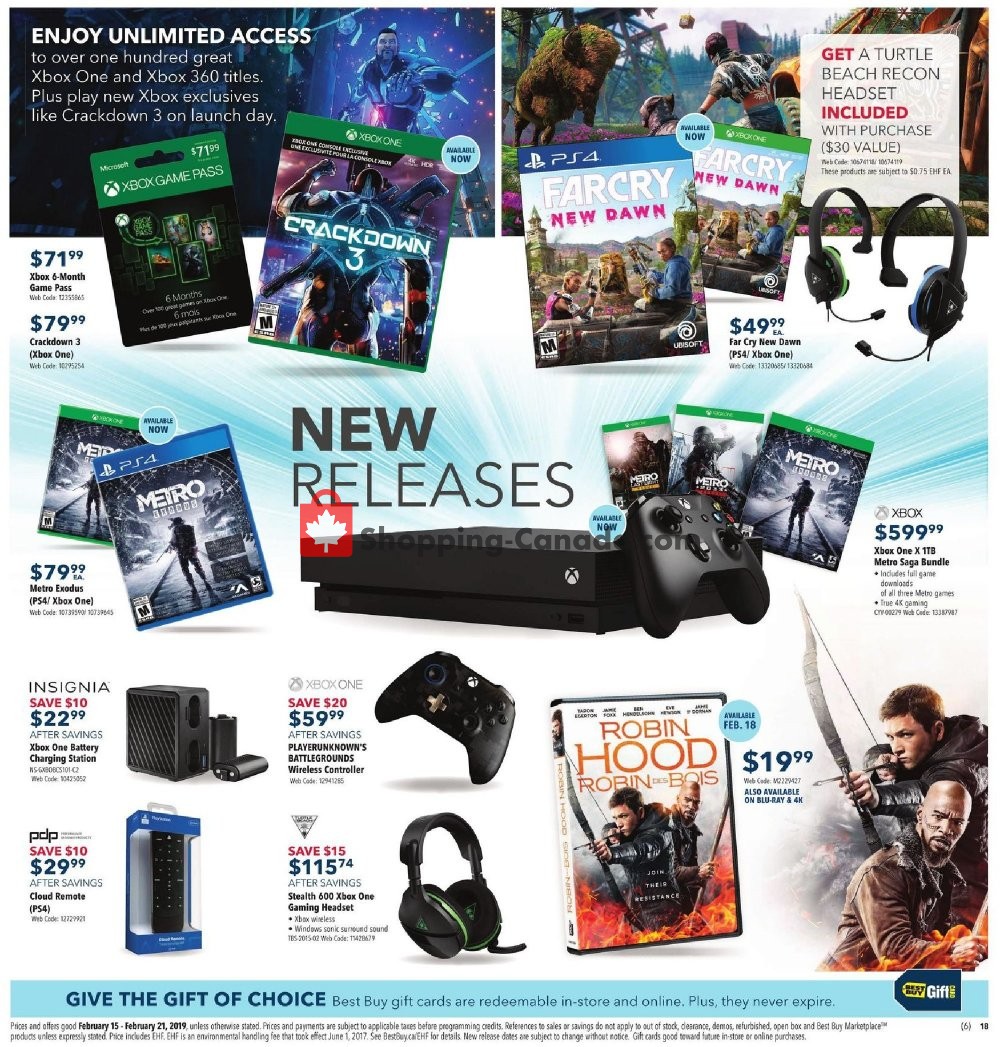 Best Buy flyer from Friday February 15, 2019 to Thursday February 21, 2019 - page 21