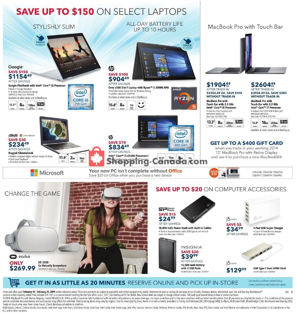 Best Buy flyer from Friday February 15, 2019 to Thursday February 21, 2019 - page 4