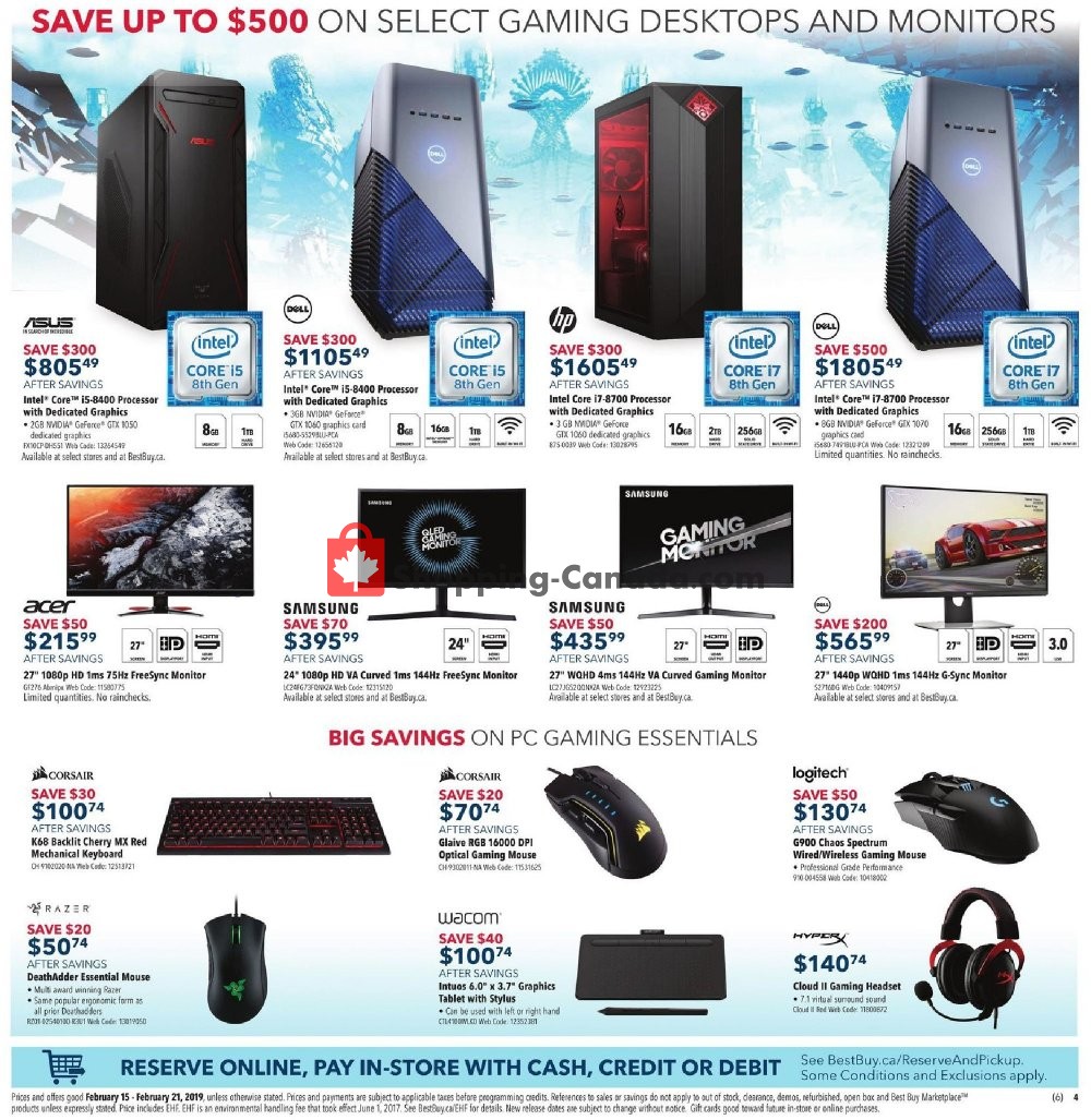 Best Buy flyer from Friday February 15, 2019 to Thursday February 21, 2019 - page 6