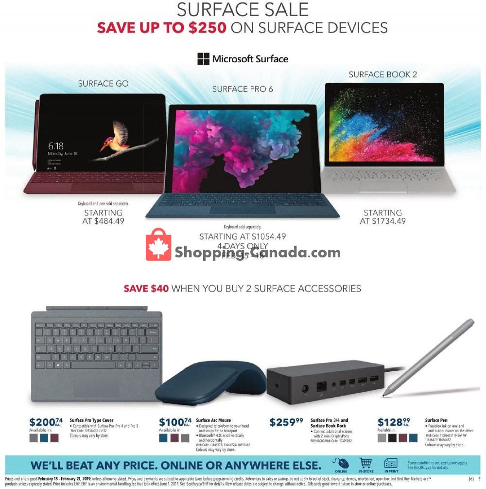 Best Buy flyer from Friday February 15, 2019 to Thursday February 21, 2019 - page 7