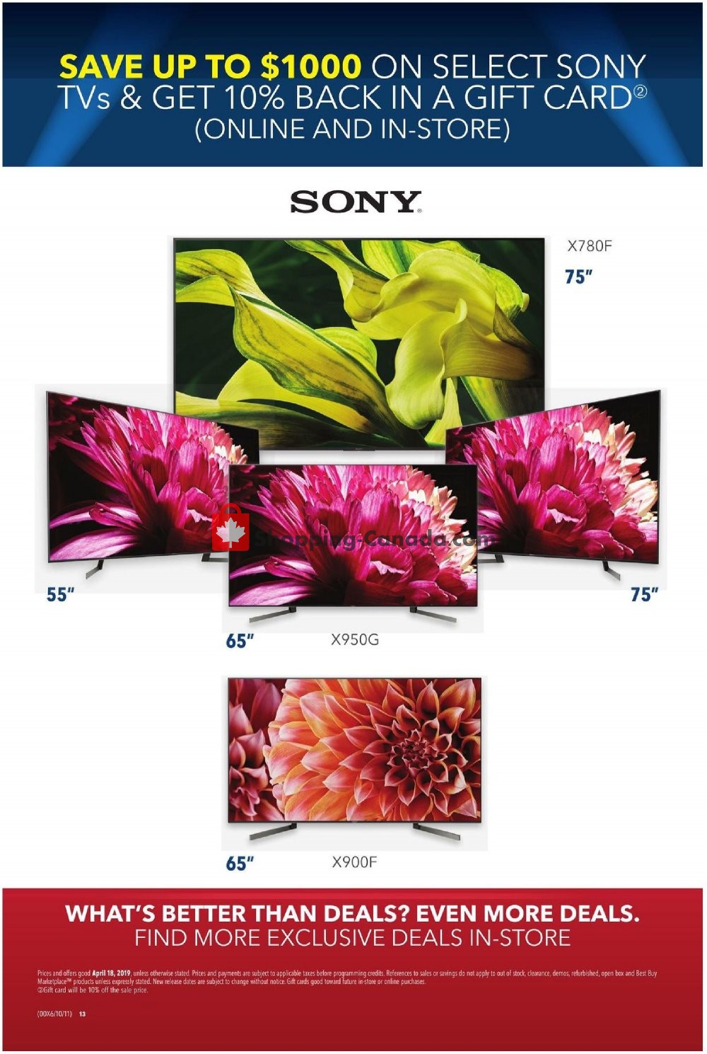 Best Buy flyer from Thursday April 18, 2019 to Thursday April 18, 2019 - page 12