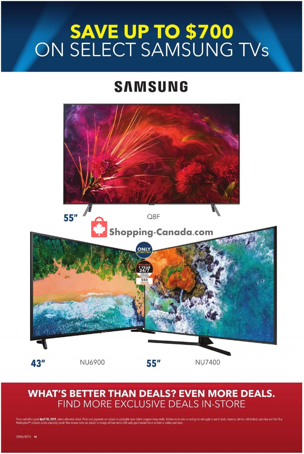 Best Buy flyer from Thursday April 18, 2019 to Thursday April 18, 2019 - page 13