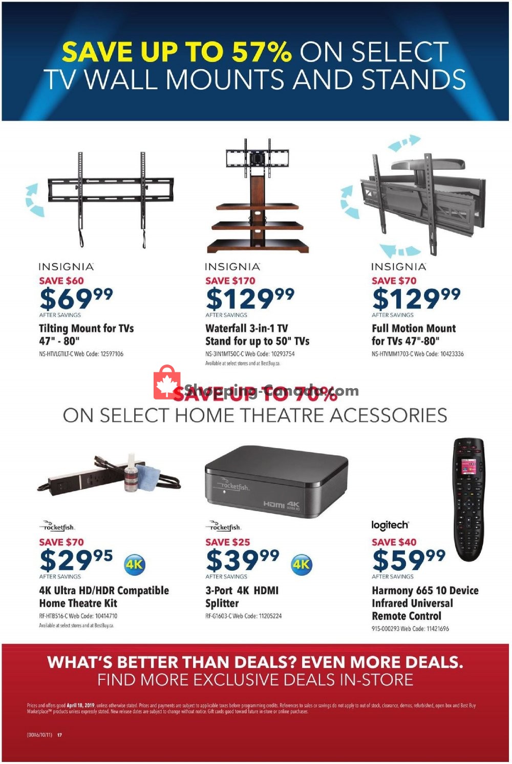 Best Buy flyer from Thursday April 18, 2019 to Thursday April 18, 2019 - page 16