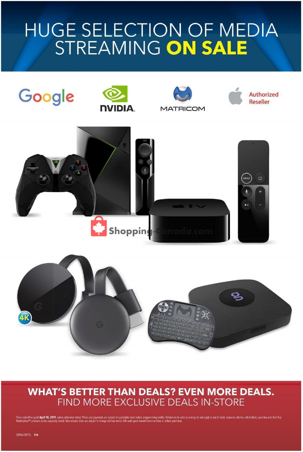 Best Buy flyer from Thursday April 18, 2019 to Thursday April 18, 2019 - page 17
