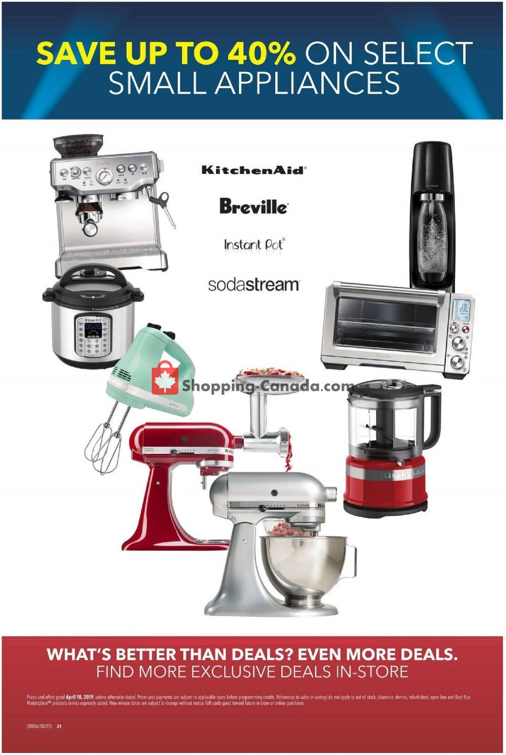 Best Buy flyer from Thursday April 18, 2019 to Thursday April 18, 2019 - page 21