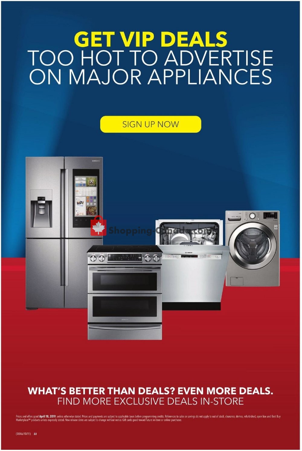 Best Buy flyer from Thursday April 18, 2019 to Thursday April 18, 2019 - page 22
