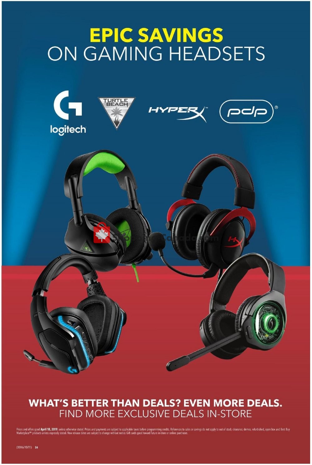 Best Buy flyer from Thursday April 18, 2019 to Thursday April 18, 2019 - page 26