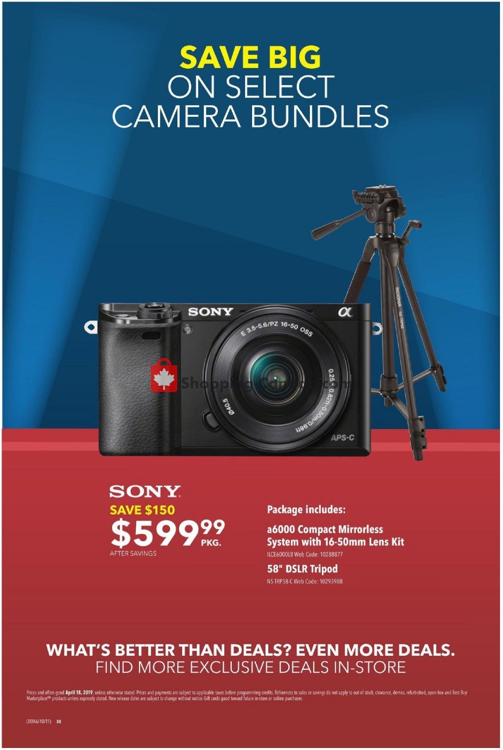 Best Buy flyer from Thursday April 18, 2019 to Thursday April 18, 2019 - page 30