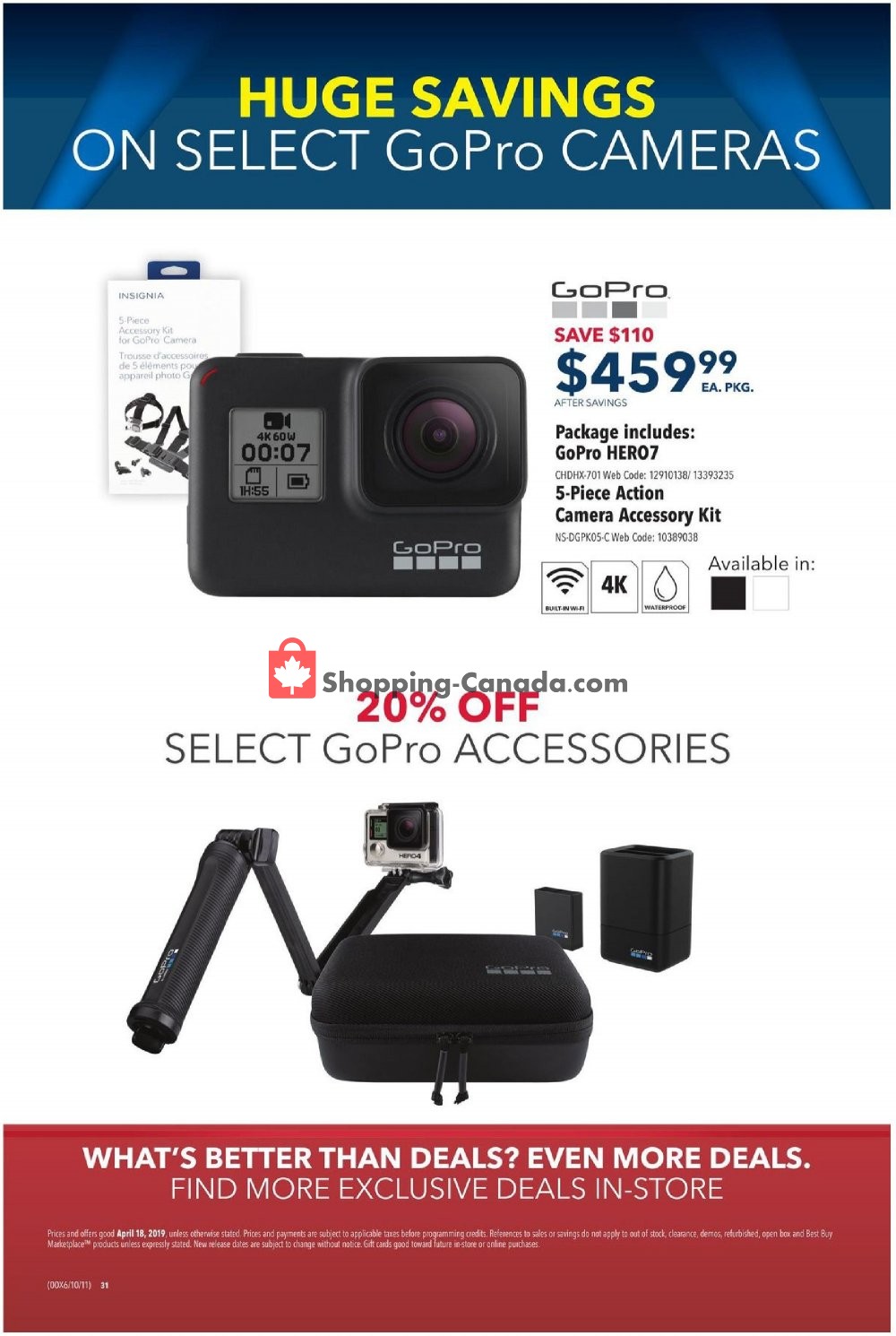 Best Buy flyer from Thursday April 18, 2019 to Thursday April 18, 2019 - page 31