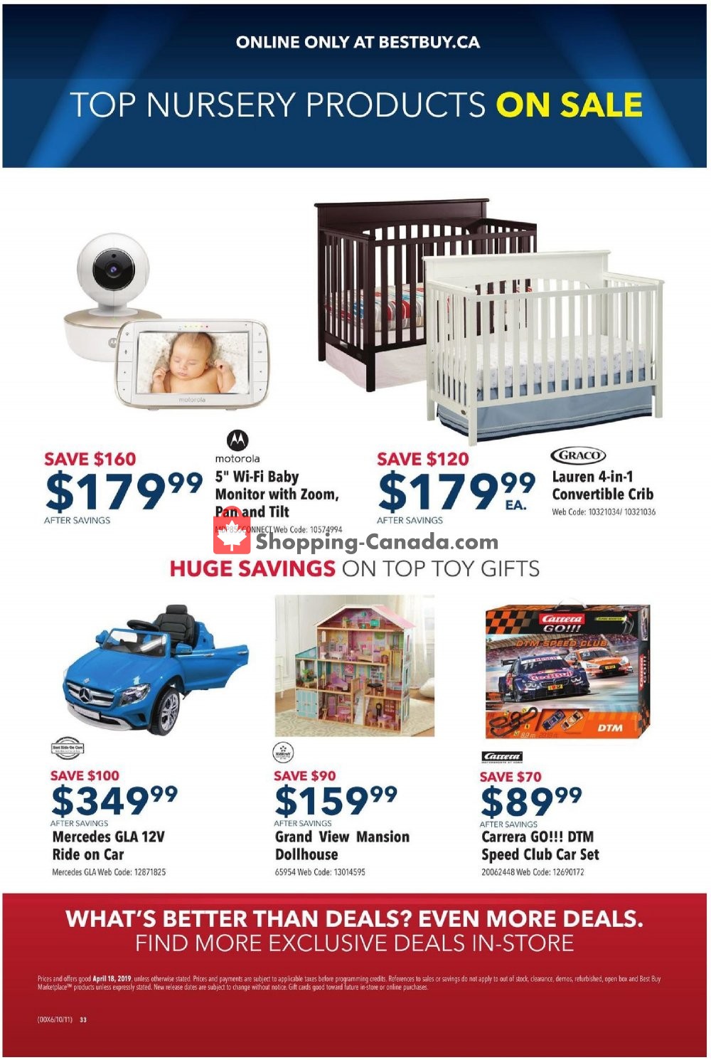 Best Buy flyer from Thursday April 18, 2019 to Thursday April 18, 2019 - page 33