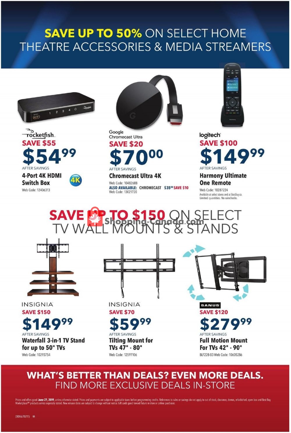 Best Buy flyer from Thursday June 27, 2019 to Thursday June 27, 2019 - page 11