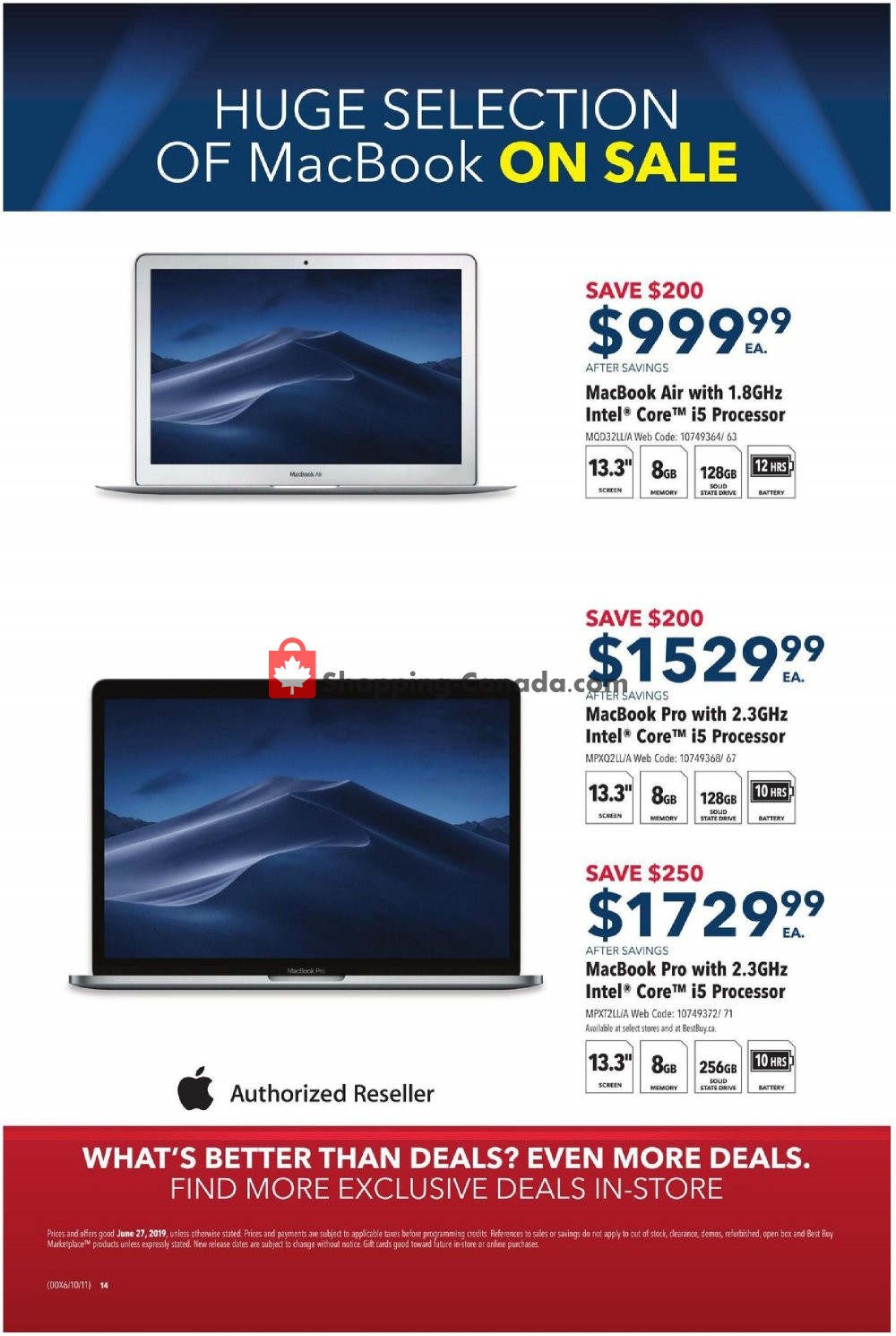 Best Buy flyer from Thursday June 27, 2019 to Thursday June 27, 2019 - page 14