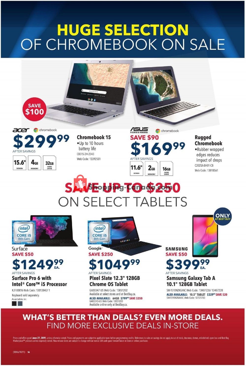 Best Buy flyer from Thursday June 27, 2019 to Thursday June 27, 2019 - page 16