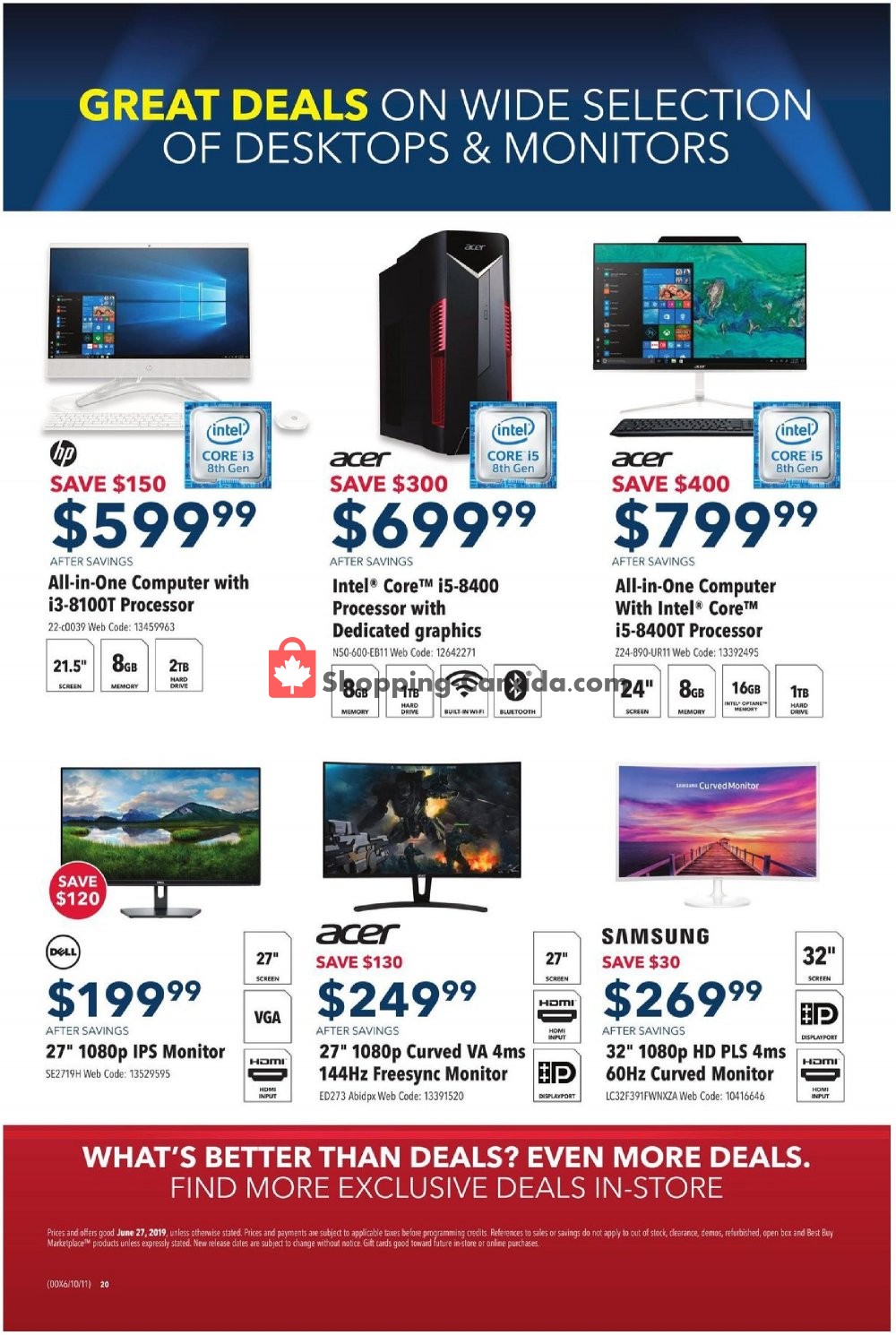 Best Buy flyer from Thursday June 27, 2019 to Thursday June 27, 2019 - page 20
