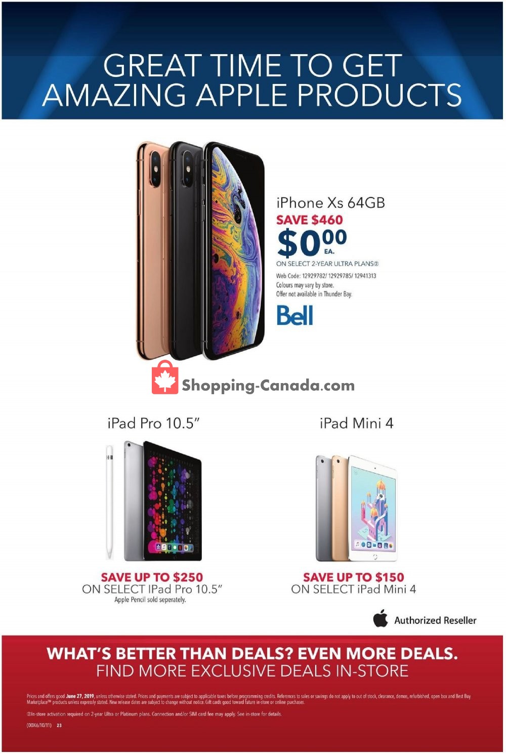 Best Buy flyer from Thursday June 27, 2019 to Thursday June 27, 2019 - page 23