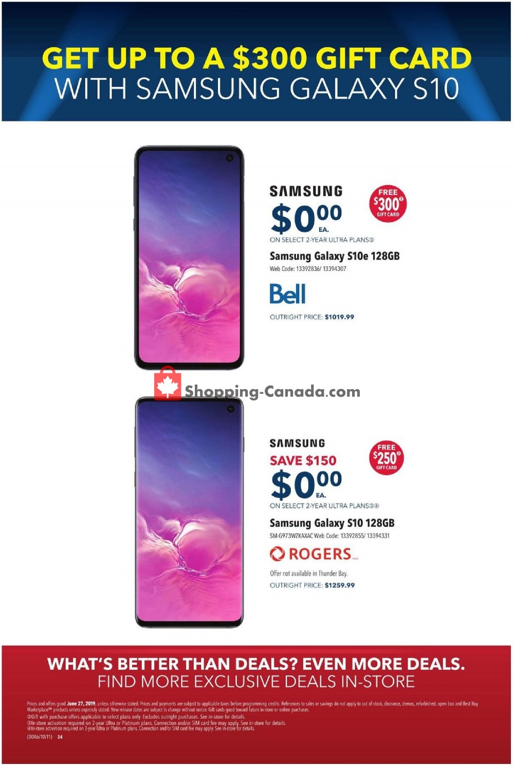 Best Buy flyer from Thursday June 27, 2019 to Thursday June 27, 2019 - page 24