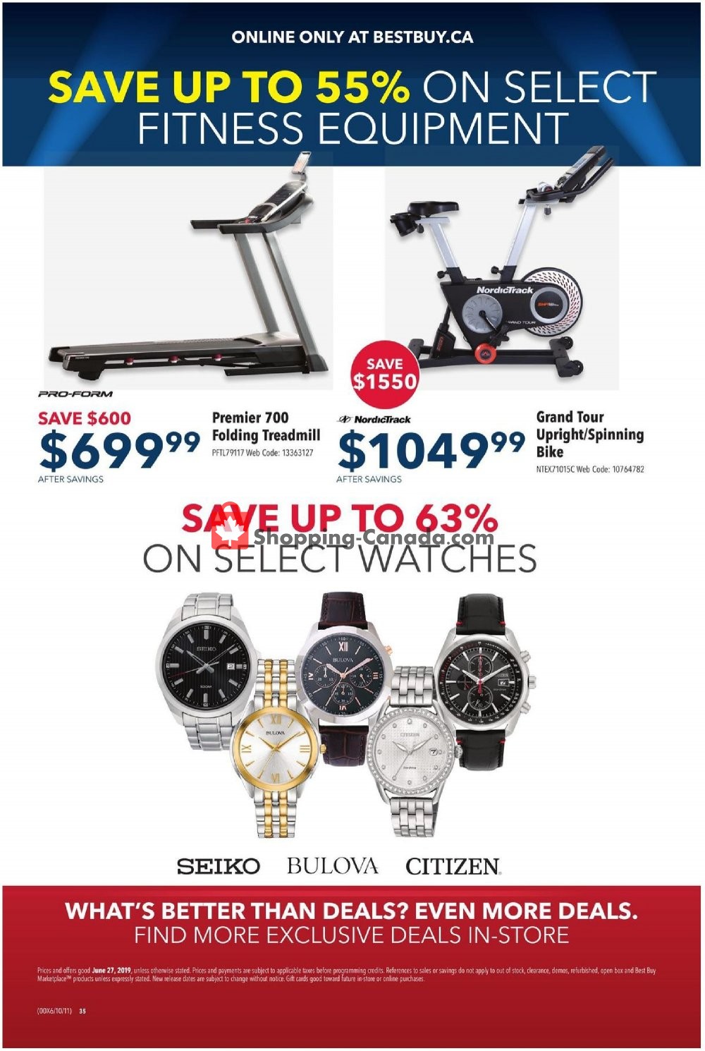 Best Buy flyer from Thursday June 27, 2019 to Thursday June 27, 2019 - page 35