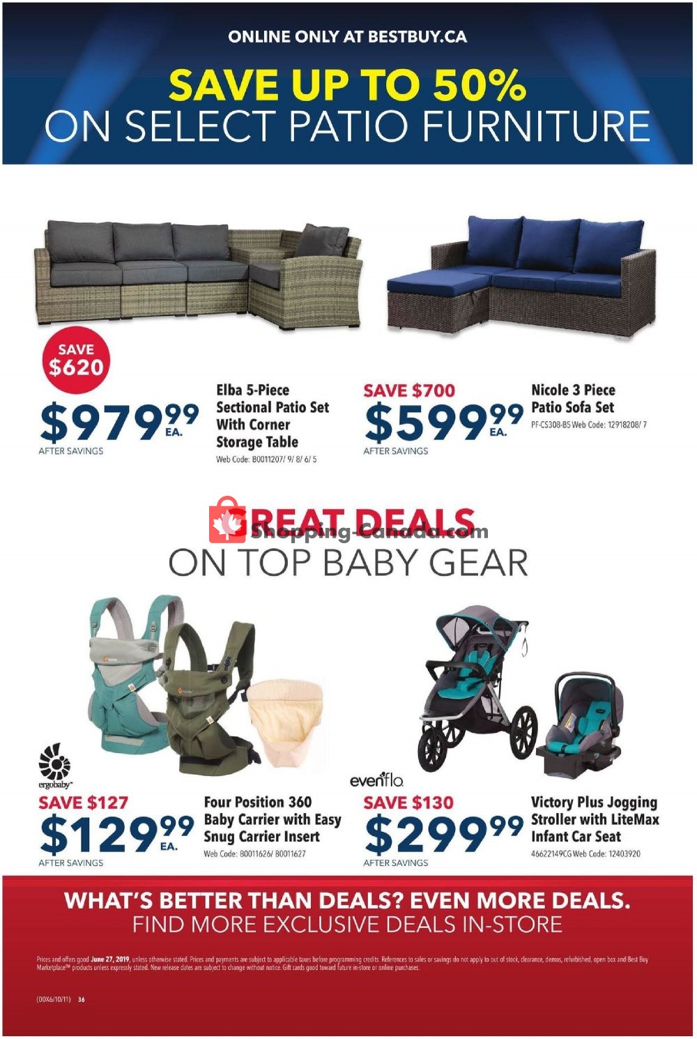 Best Buy flyer from Thursday June 27, 2019 to Thursday June 27, 2019 - page 36