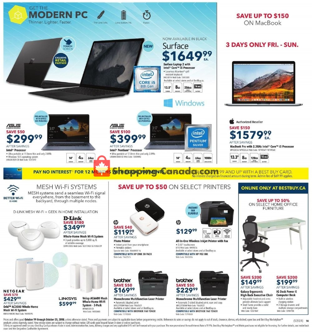 Best Buy flyer from Friday October 19, 2018 to Thursday October 25, 2018 - page 30