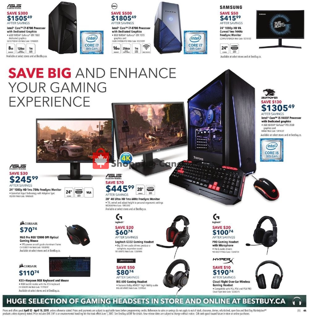 Best Buy flyer from Friday April 12, 2019 to Thursday April 18, 2019 - page 10