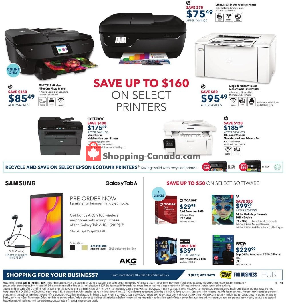 Best Buy flyer from Friday April 12, 2019 to Thursday April 18, 2019 - page 11