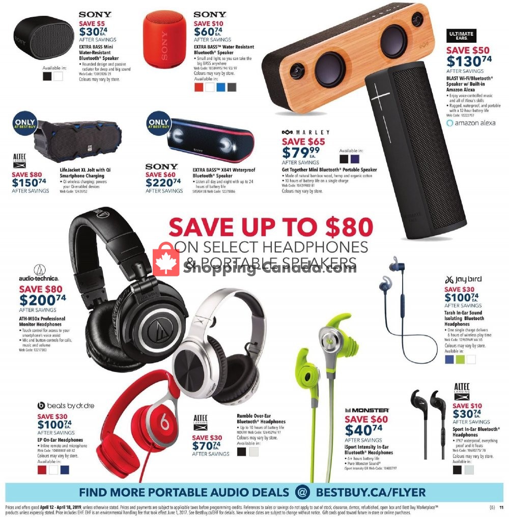 Best Buy flyer from Friday April 12, 2019 to Thursday April 18, 2019 - page 24