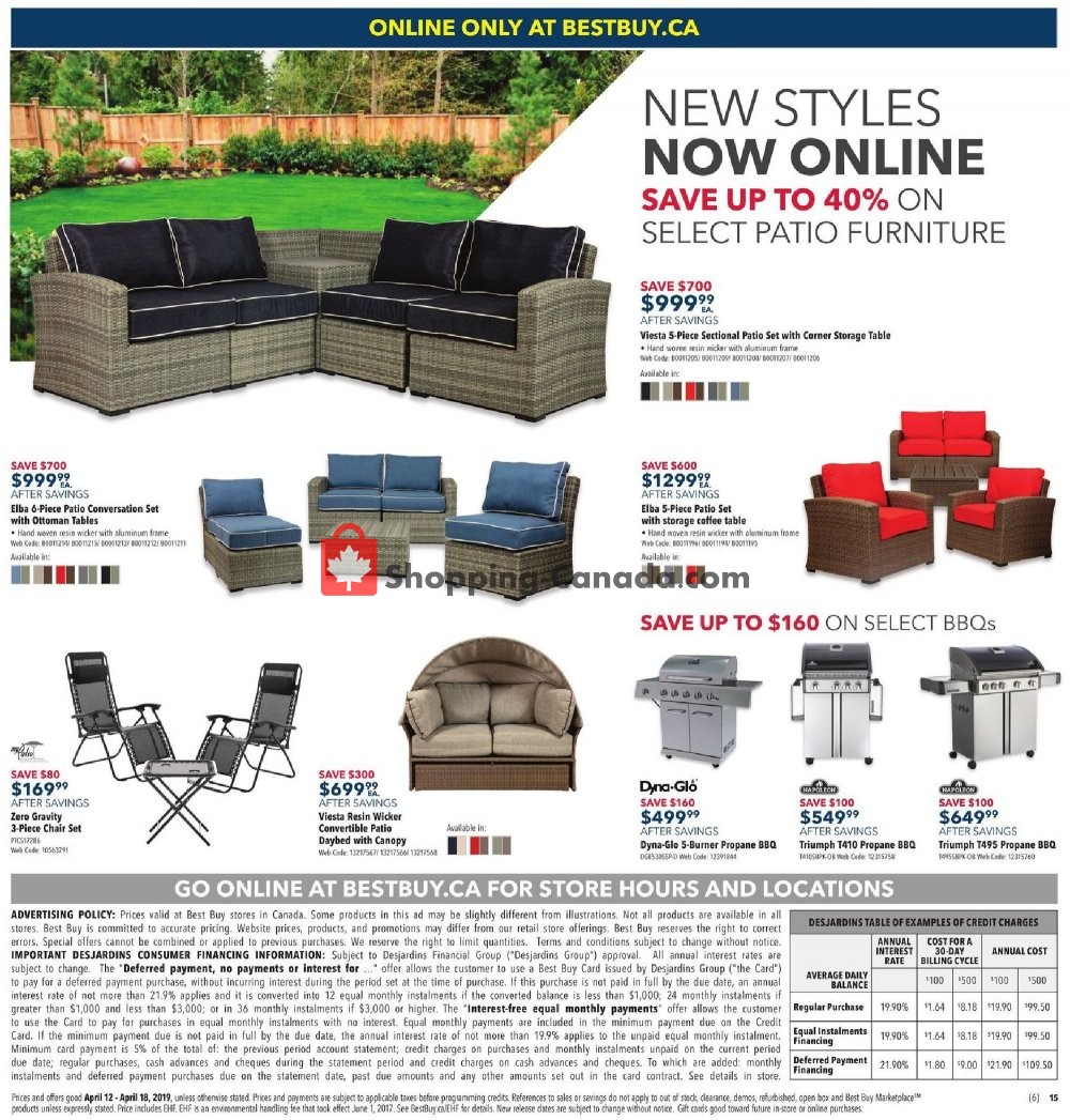 Best Buy flyer from Friday April 12, 2019 to Thursday April 18, 2019 - page 34