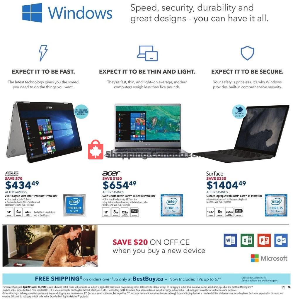 Best Buy flyer from Friday April 12, 2019 to Thursday April 18, 2019 - page 7