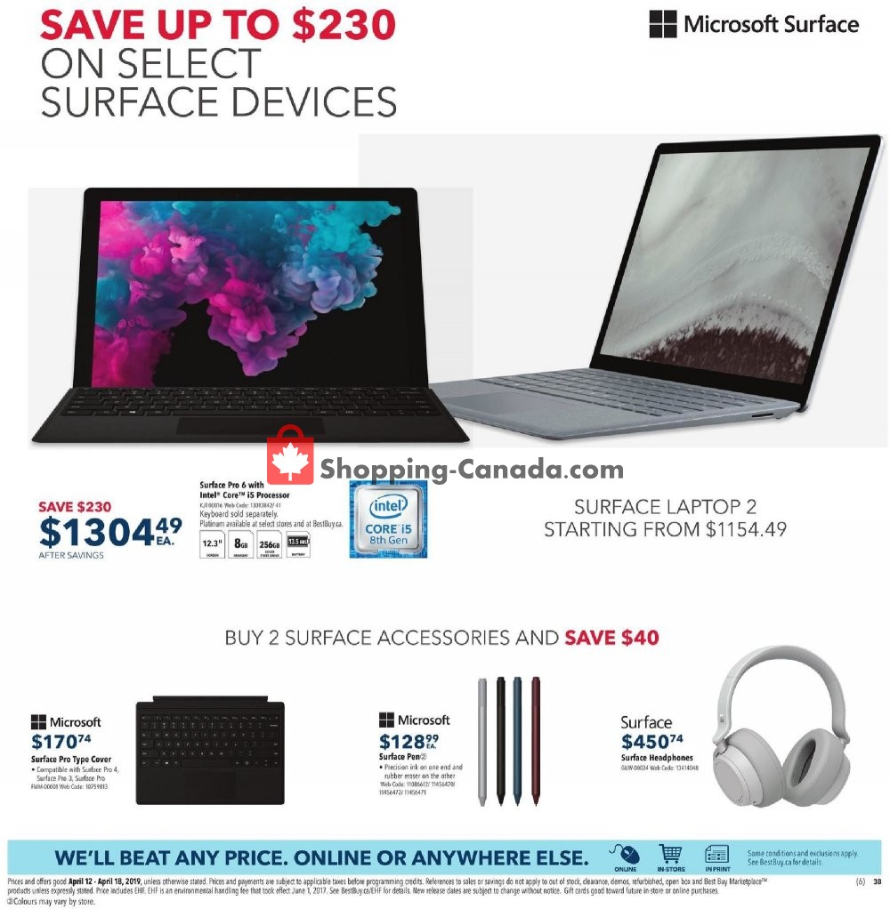 Best Buy flyer from Friday April 12, 2019 to Thursday April 18, 2019 - page 8