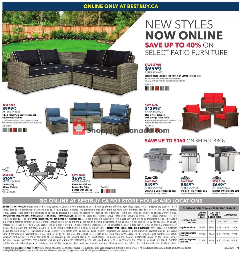 Best Buy flyer from Friday April 12, 2019 to Thursday April 18, 2019 - page 34