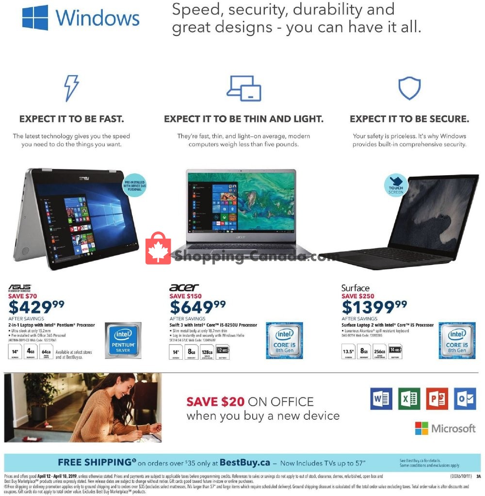 Best Buy flyer from Friday April 12, 2019 to Thursday April 18, 2019 - page 7