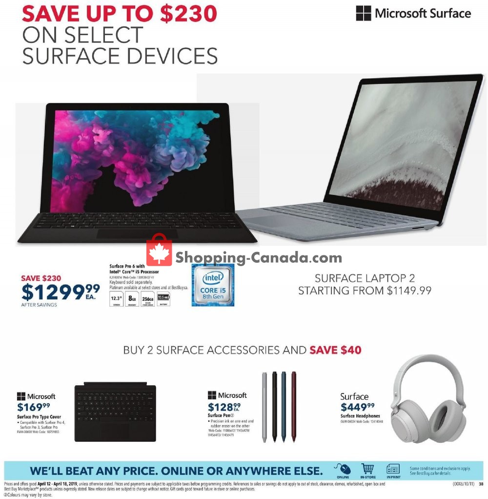 Best Buy flyer from Friday April 12, 2019 to Thursday April 18, 2019 - page 8