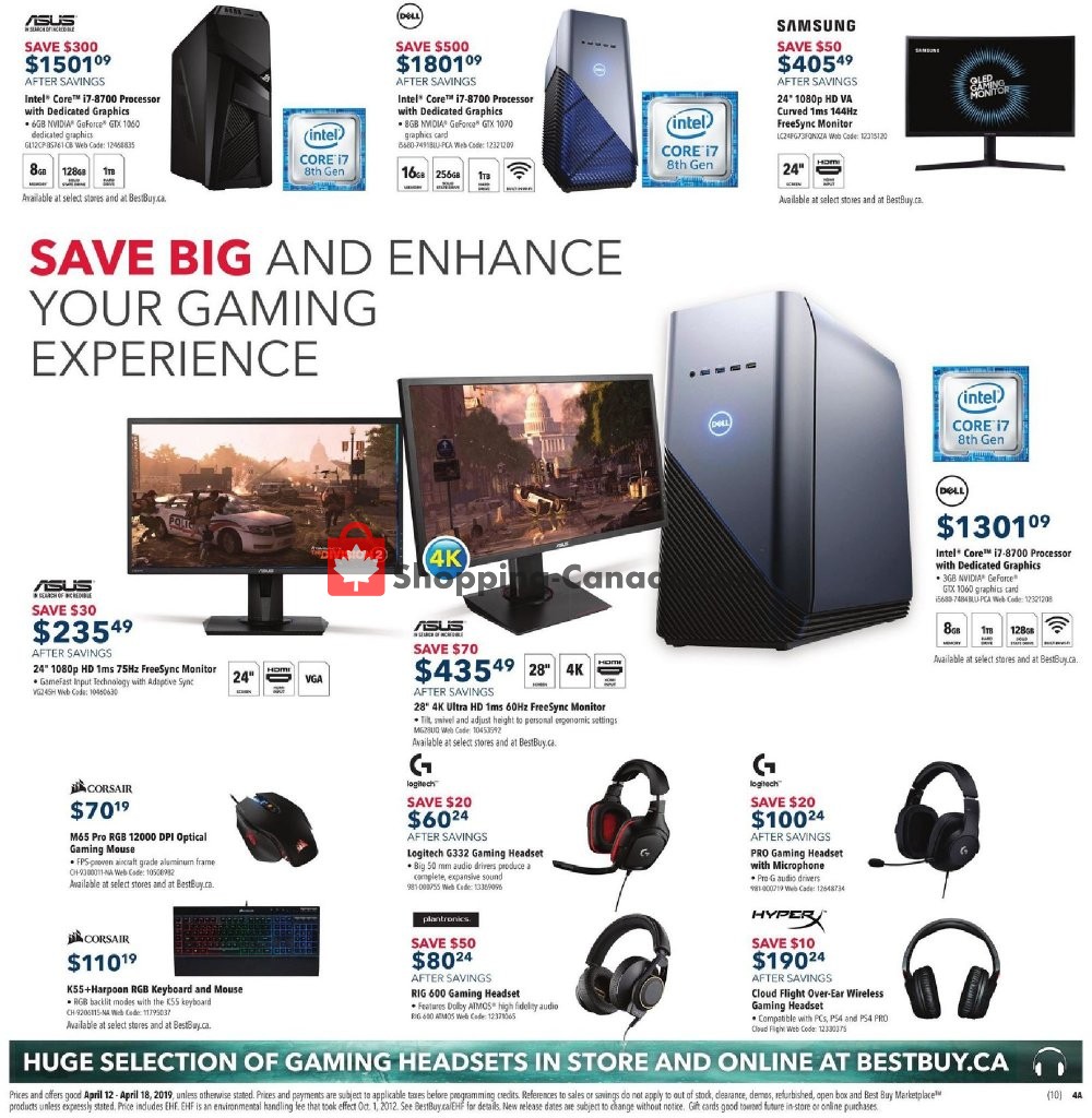 Best Buy flyer from Friday April 12, 2019 to Thursday April 18, 2019 - page 10