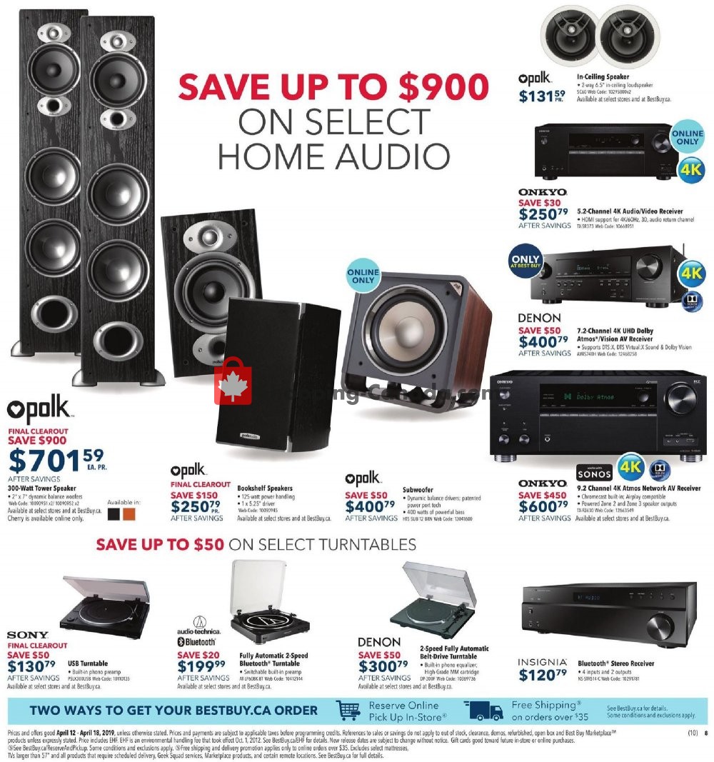 Best Buy flyer from Friday April 12, 2019 to Thursday April 18, 2019 - page 18