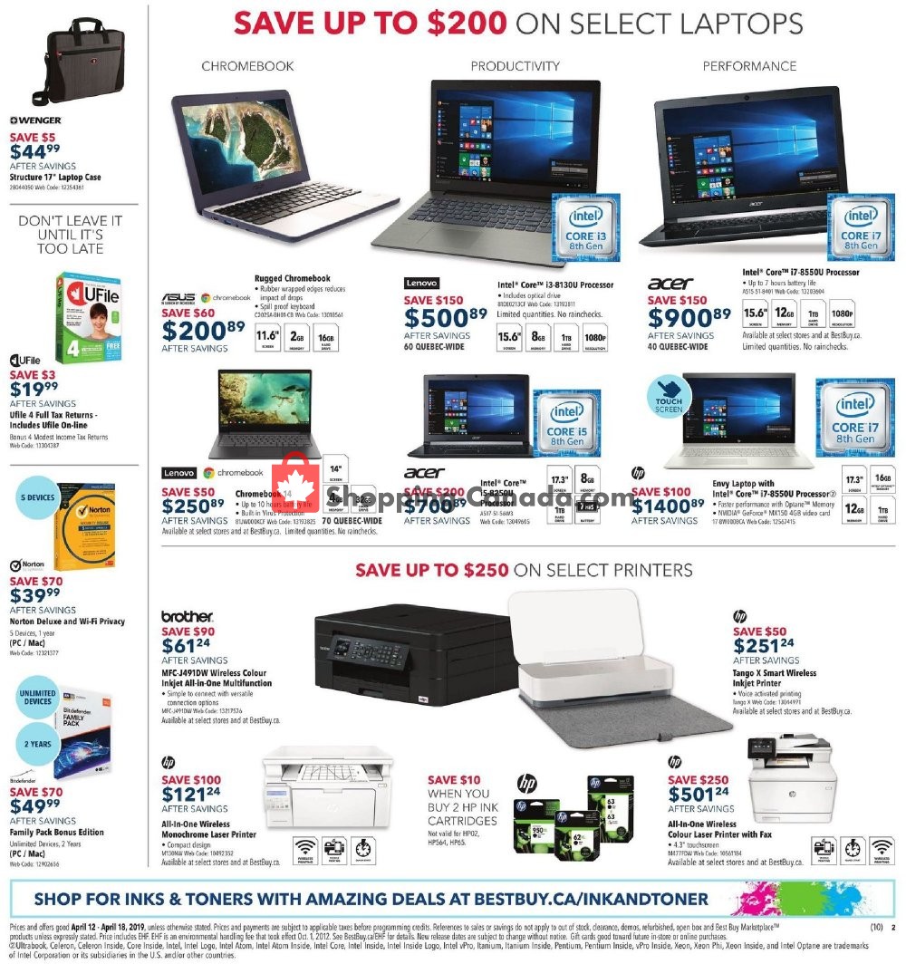 Best Buy flyer from Friday April 12, 2019 to Thursday April 18, 2019 - page 4
