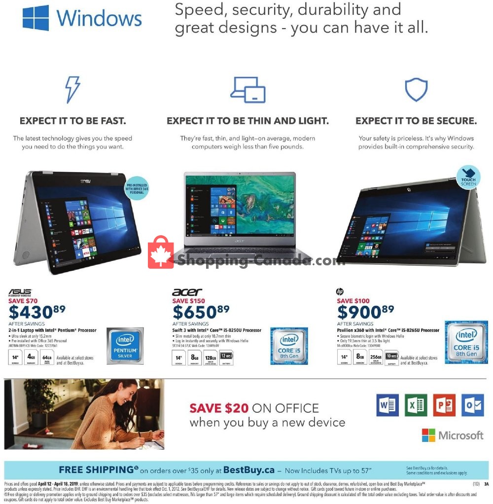 Best Buy flyer from Friday April 12, 2019 to Thursday April 18, 2019 - page 7