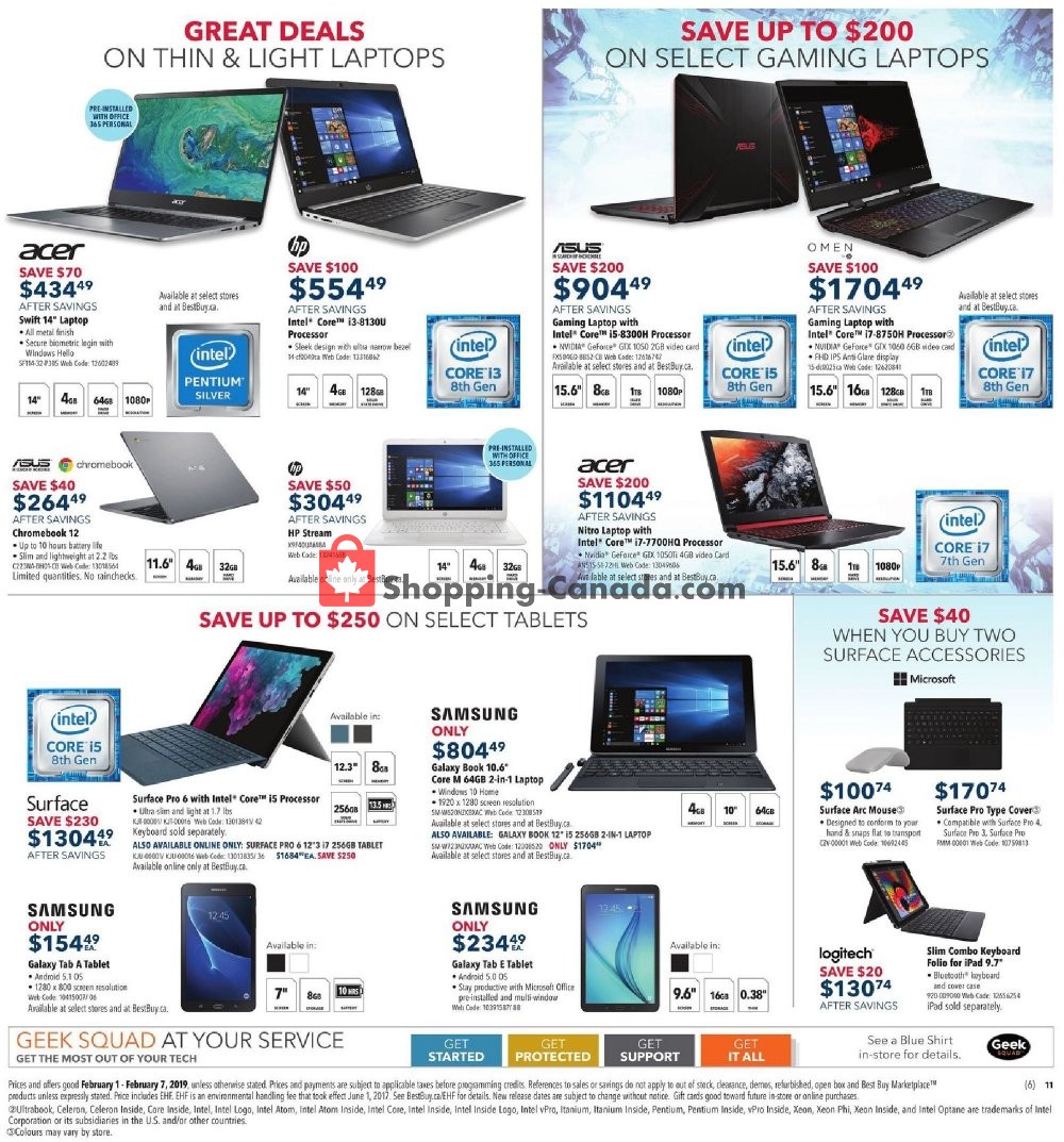 Best Buy flyer from Friday February 1, 2019 to Thursday February 7, 2019 - page 13