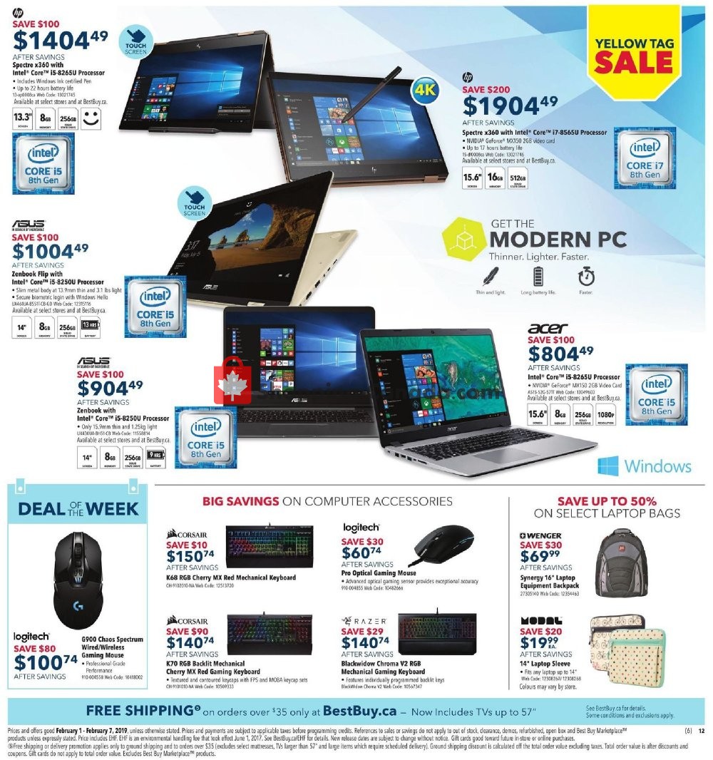 Best Buy flyer from Friday February 1, 2019 to Thursday February 7, 2019 - page 14