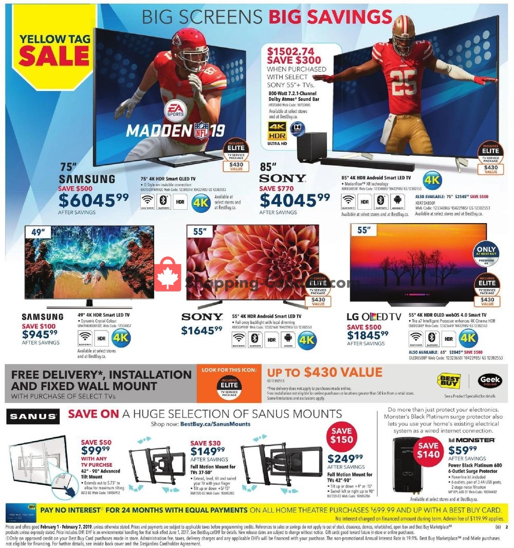 Best Buy flyer from Friday February 1, 2019 to Thursday February 7, 2019 - page 4