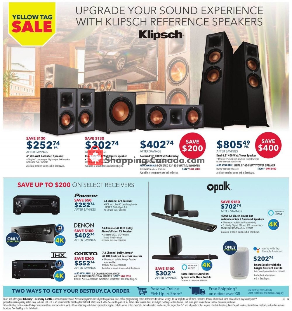 Best Buy flyer from Friday February 1, 2019 to Thursday February 7, 2019 - page 7