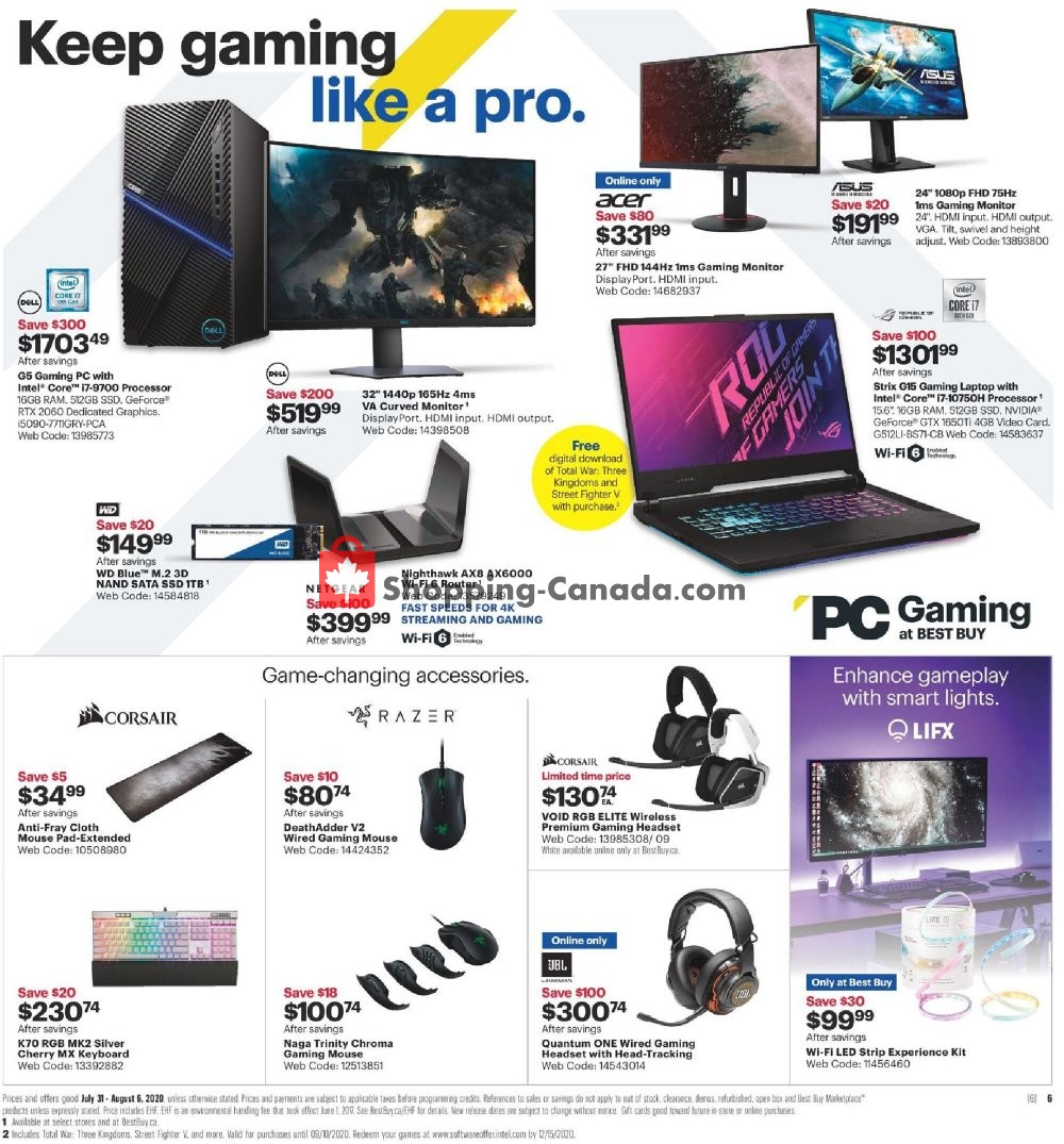 Best Buy flyer from Friday July 31, 2020 to Thursday August 6, 2020 - page 10