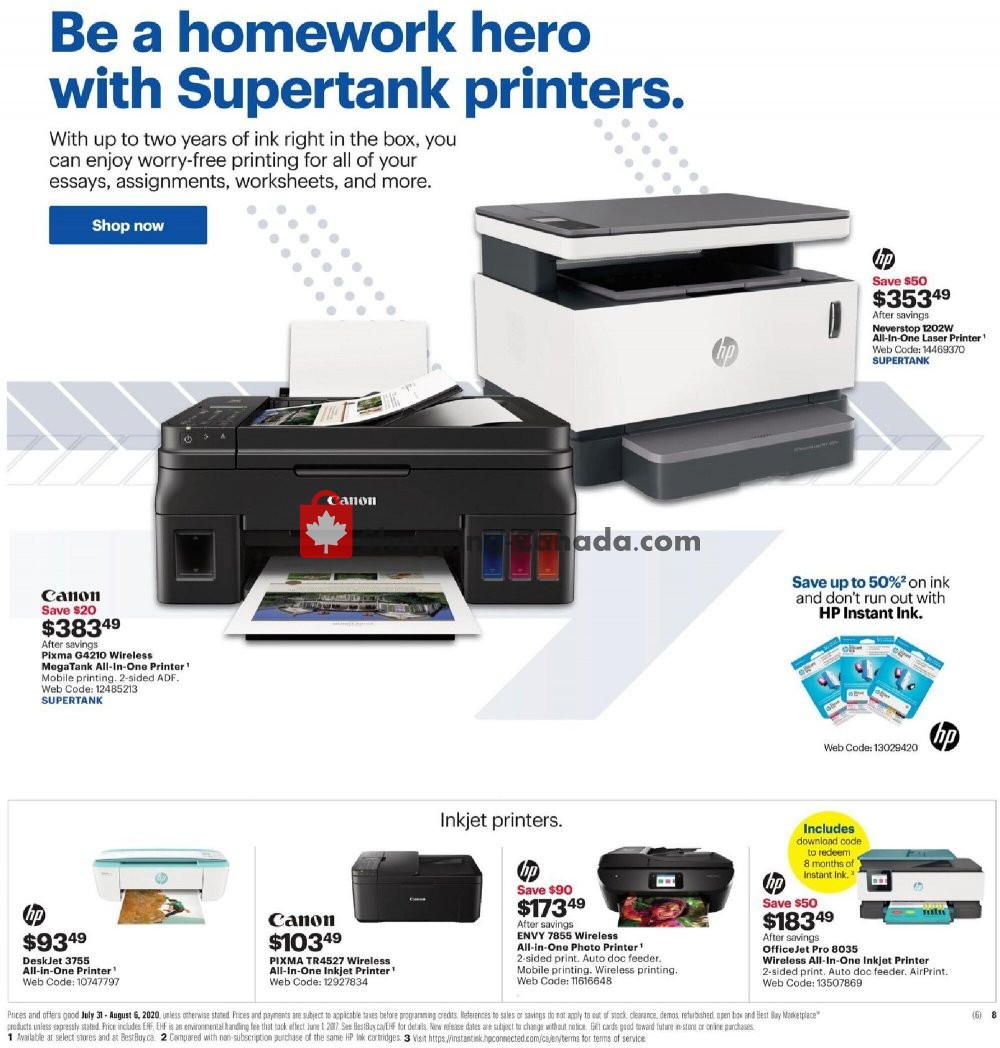 Best Buy flyer from Friday July 31, 2020 to Thursday August 6, 2020 - page 12