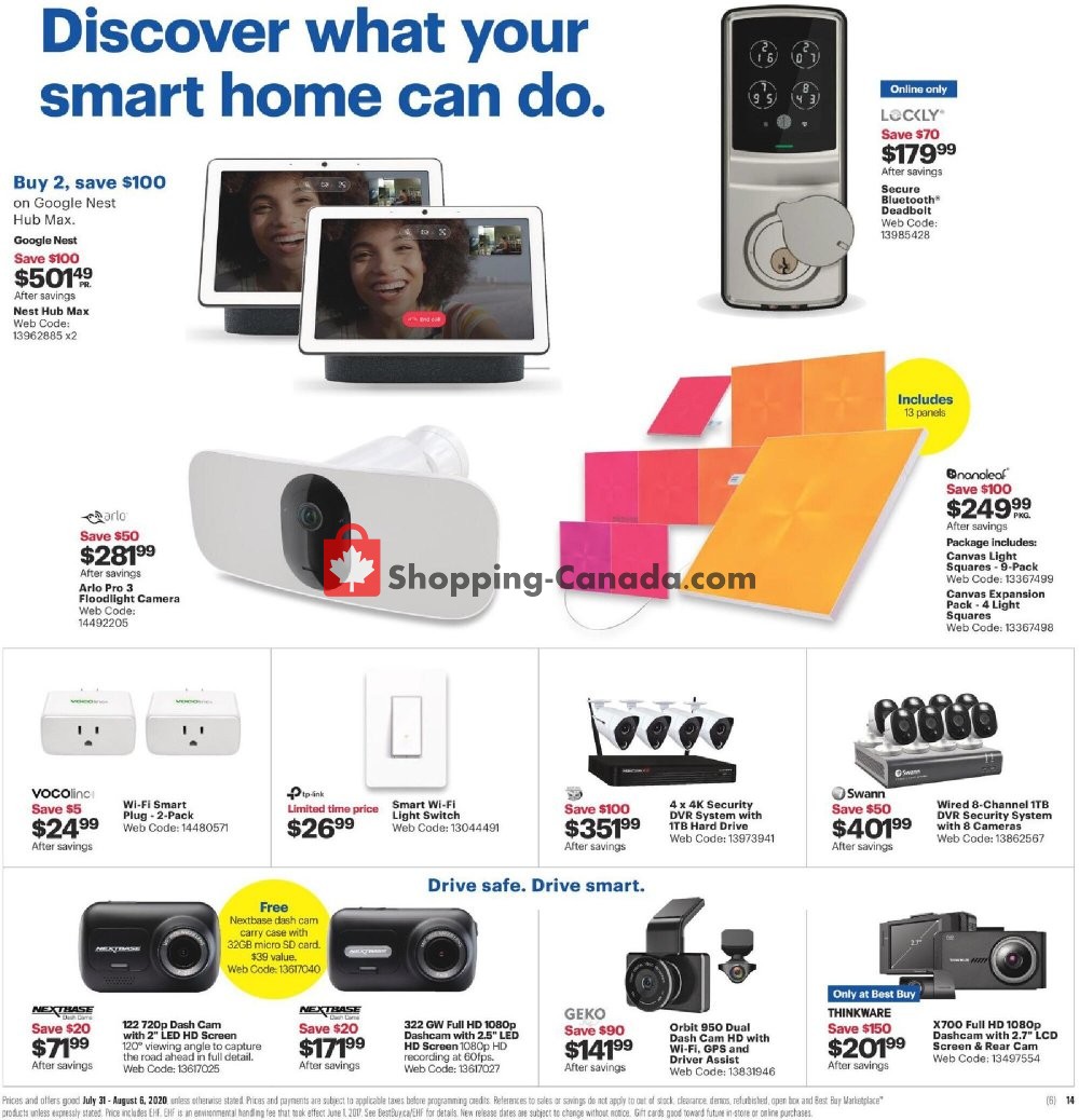 Best Buy flyer from Friday July 31, 2020 to Thursday August 6, 2020 - page 18