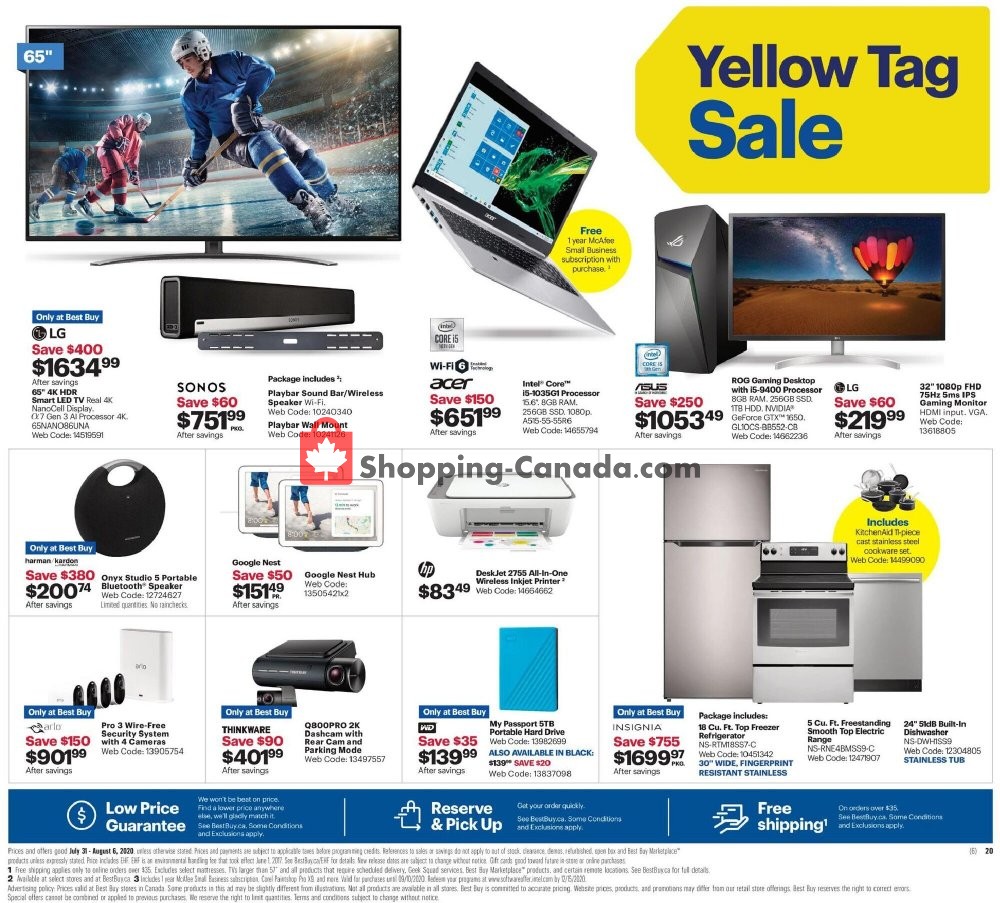 Best Buy flyer from Friday July 31, 2020 to Thursday August 6, 2020 - page 4