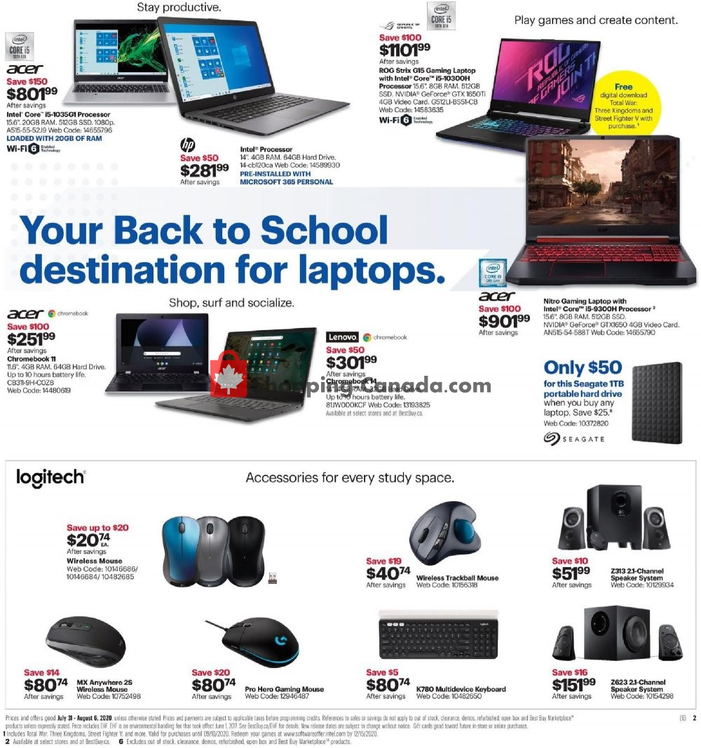 Best Buy flyer from Friday July 31, 2020 to Thursday August 6, 2020 - page 5